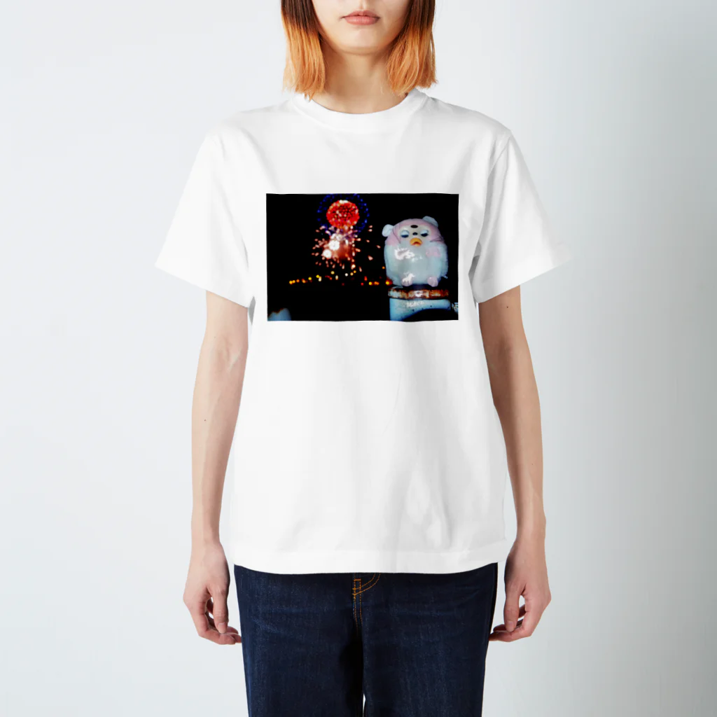 花の花火 Regular Fit T-Shirt