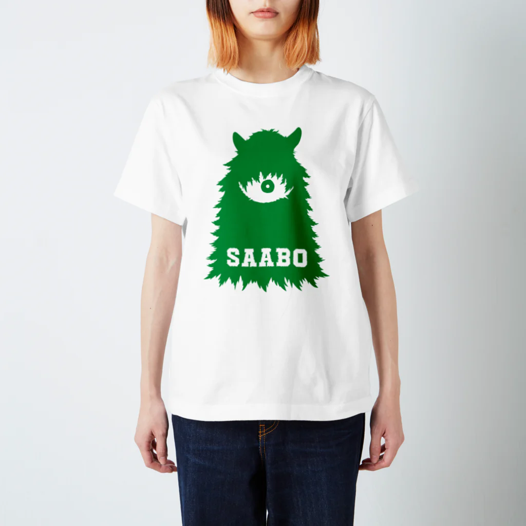 SAABOのSAABO_FUR_ForestMan_L_G スタンダードTシャツ