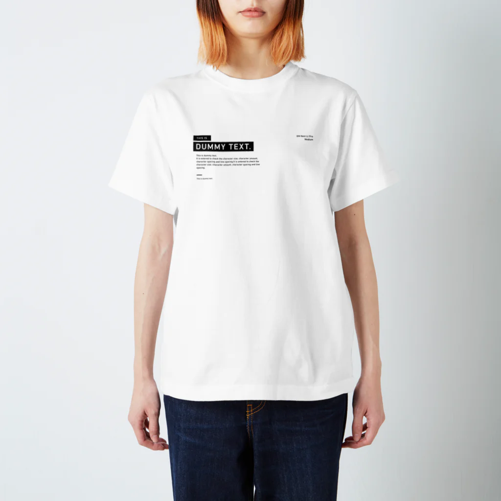 This is DUMMY TEXTのDUMMY TEXT. - untitled Regular Fit T-Shirt