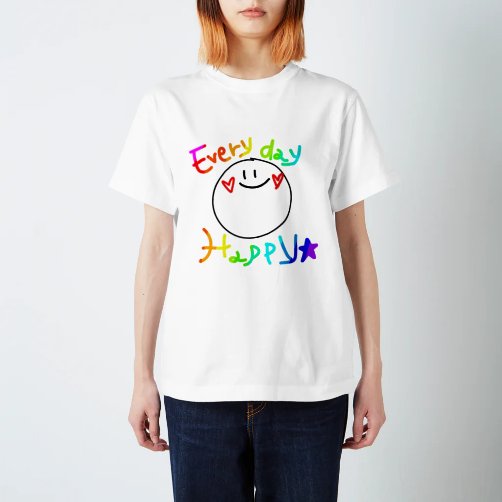 ma.ikのHappy　Smile☺ スタンダードTシャツ