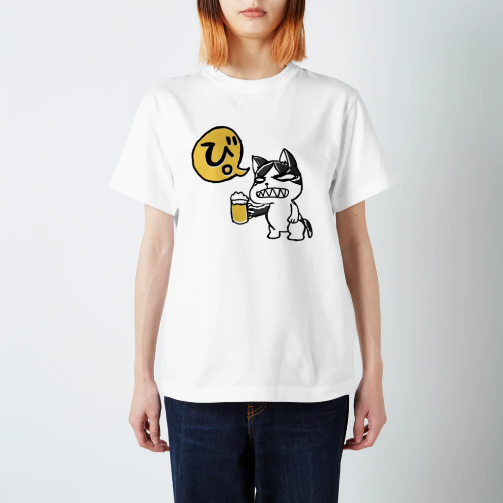 ののきのこ＊のび。 スタンダードTシャツ