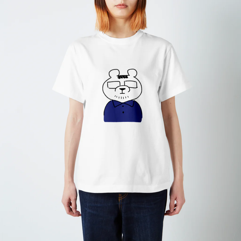 6156_roigoroのパッツンクマのパツクマくん Regular Fit T-Shirt