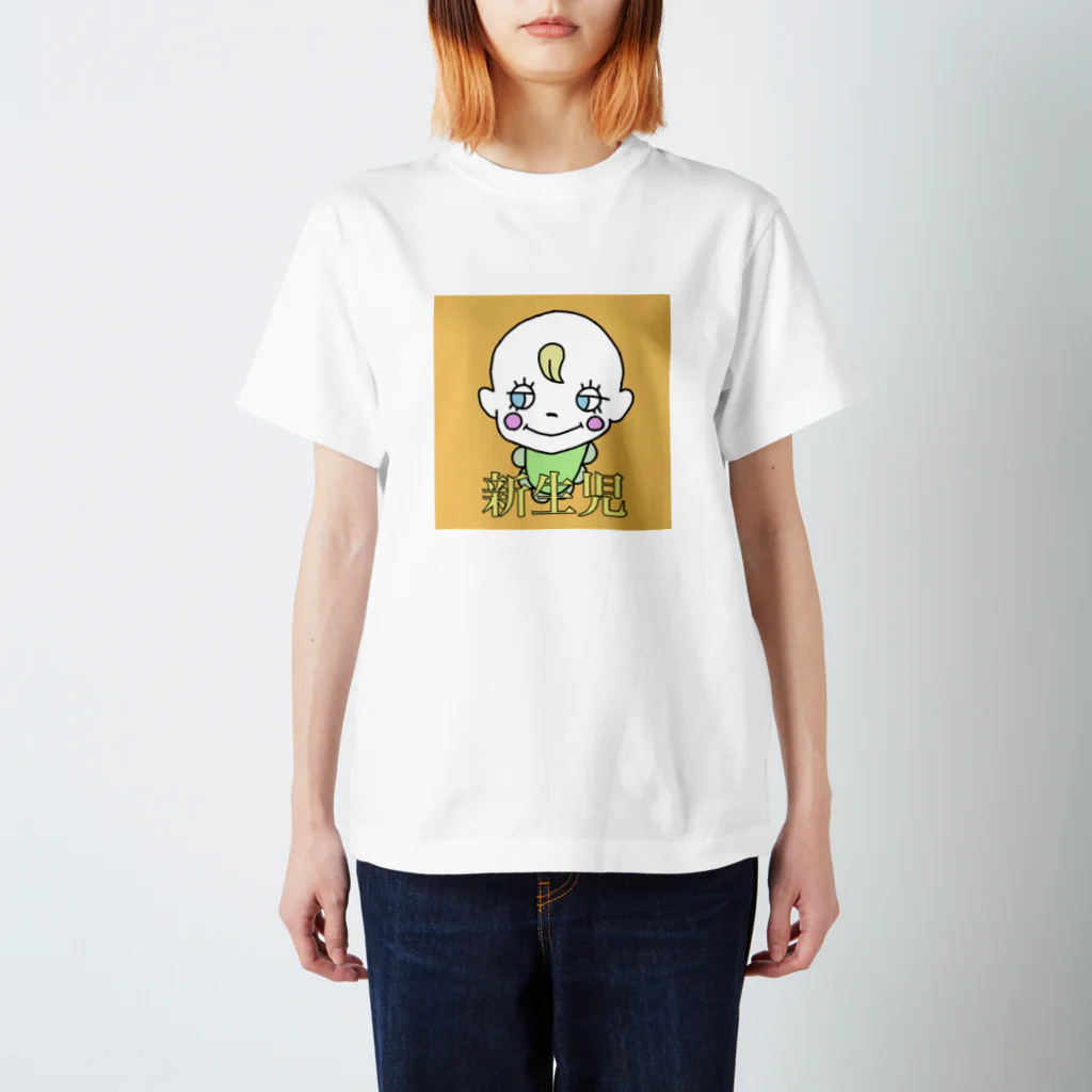 甘味処のNewborn 〜新生児T〜 スタンダードTシャツ