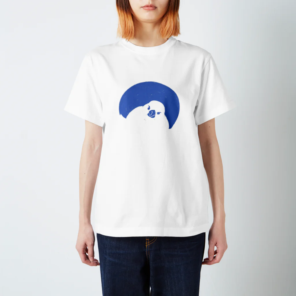 akieda hiromiのもっちり文鳥 スタンダードTシャツ