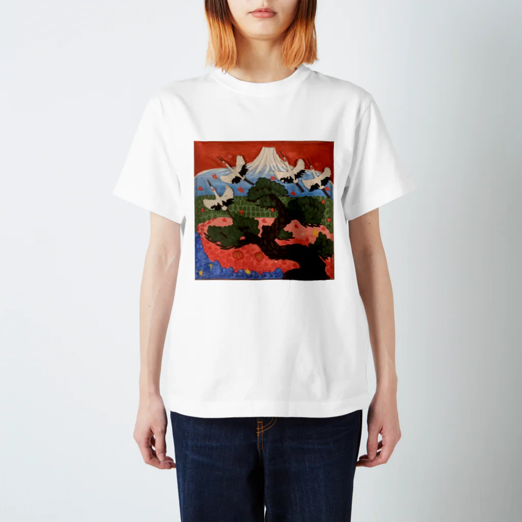 こてえ美術館 辰の美しき日本 Regular Fit T-Shirt