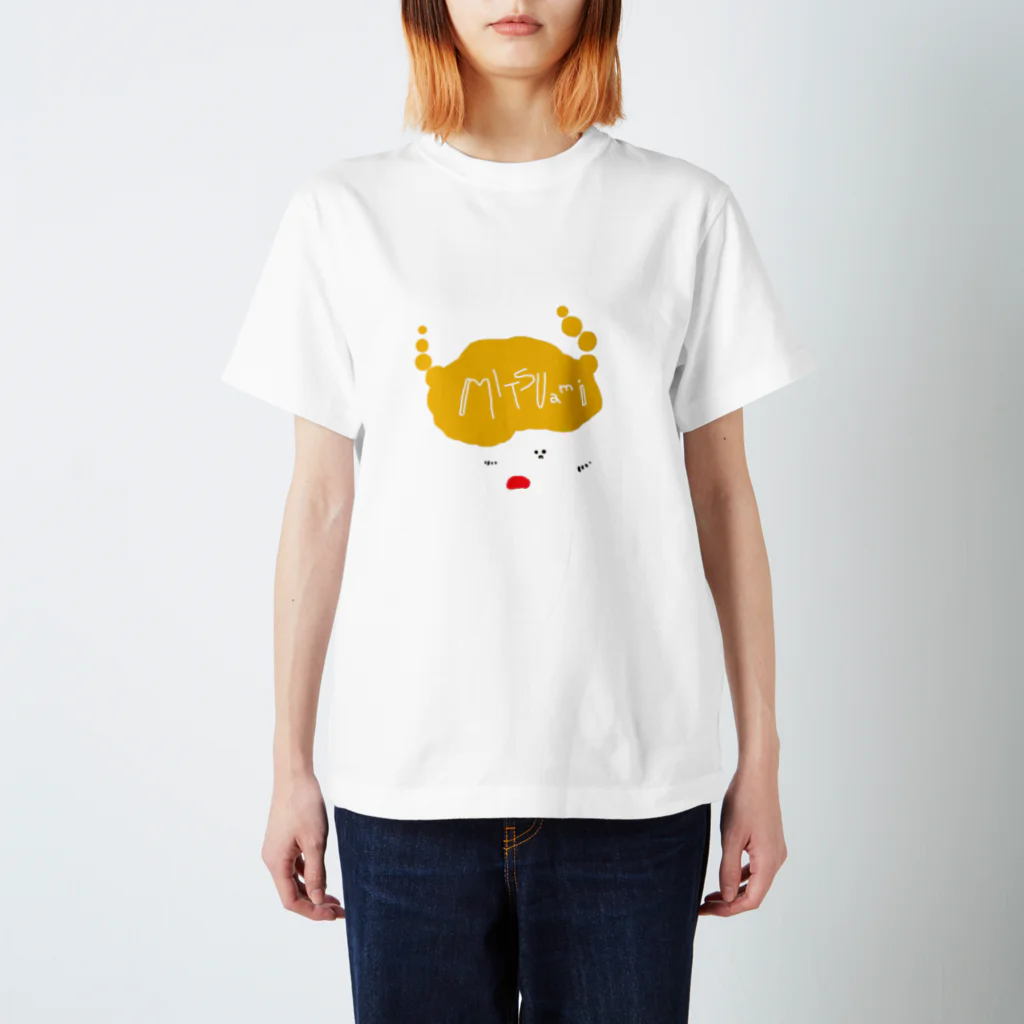 ▷            chiroruのみつ、あみ子。 スタンダードTシャツ