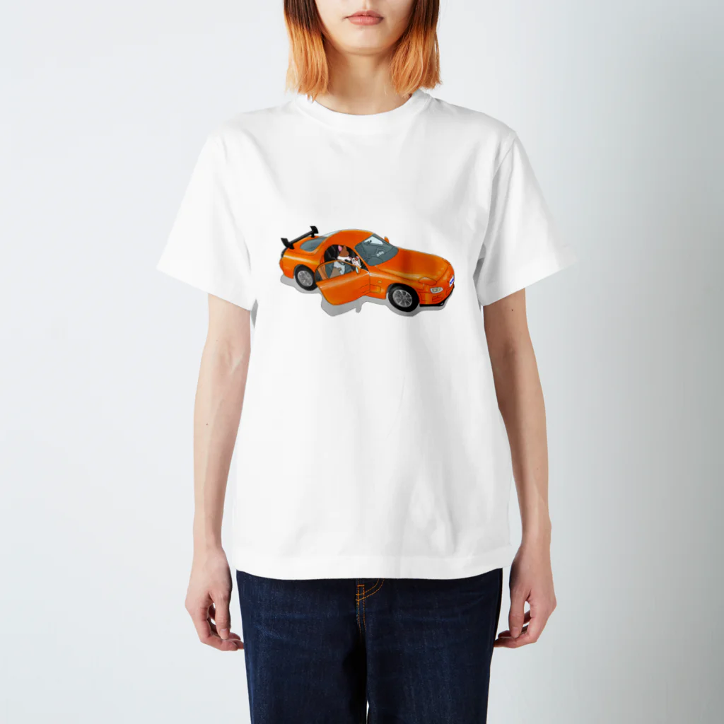 マドとコーギーのFDに乗ってみたい妹 Regular Fit T-Shirt