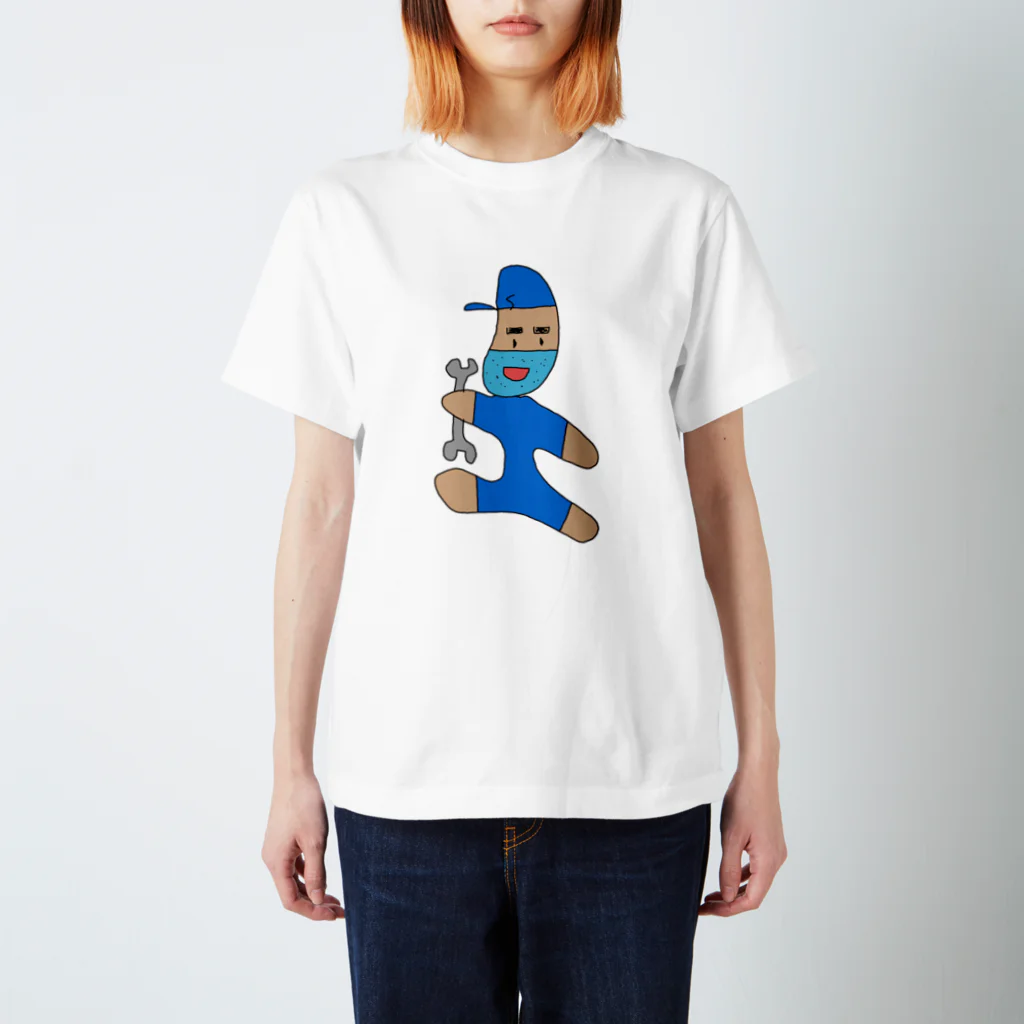 _o_0_0_o_のハイパー整備士すーくん スタンダードTシャツ