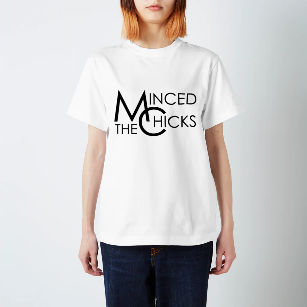 The Minced ChicksのThe Minced Chicks Tシャツ（黒文字） スタンダードTシャツ