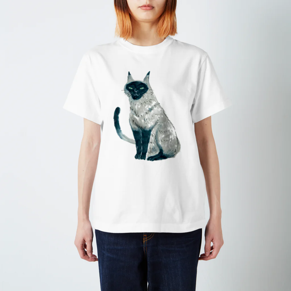 uraramaruのくつしたのねこ スタンダードTシャツ