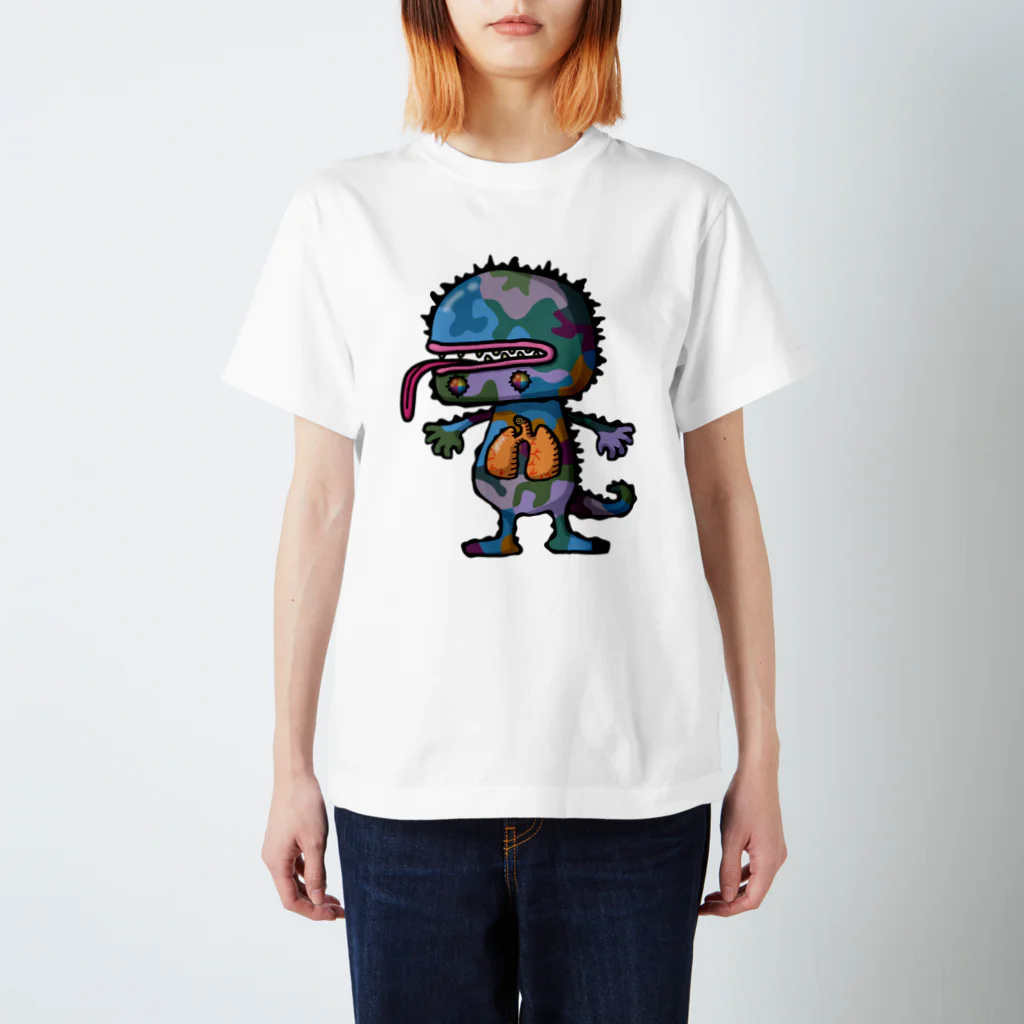 Ｃａｃａｔｓのmonster3 スタンダードTシャツ