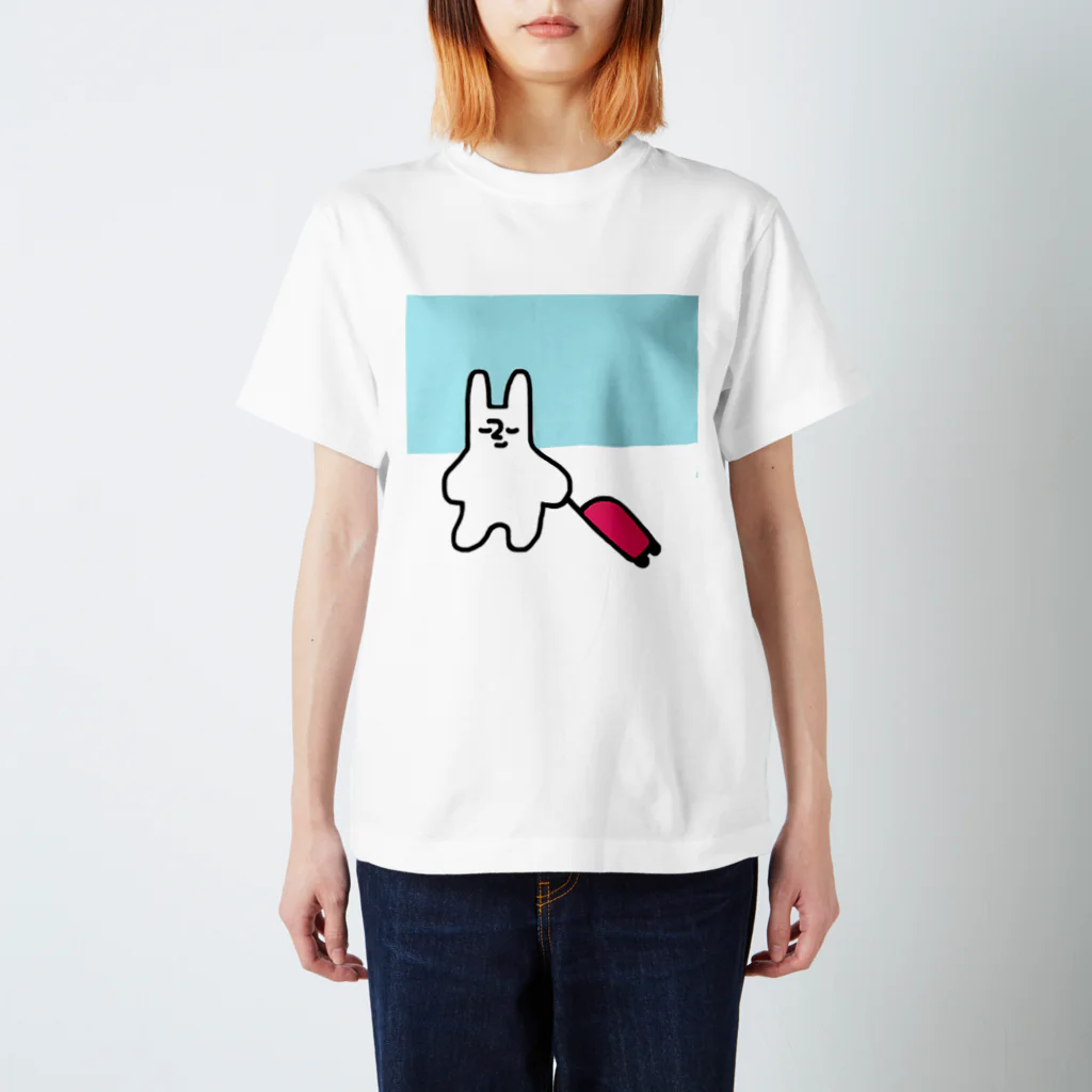 うさおうさうさの『旅するうさお』 Regular Fit T-Shirt