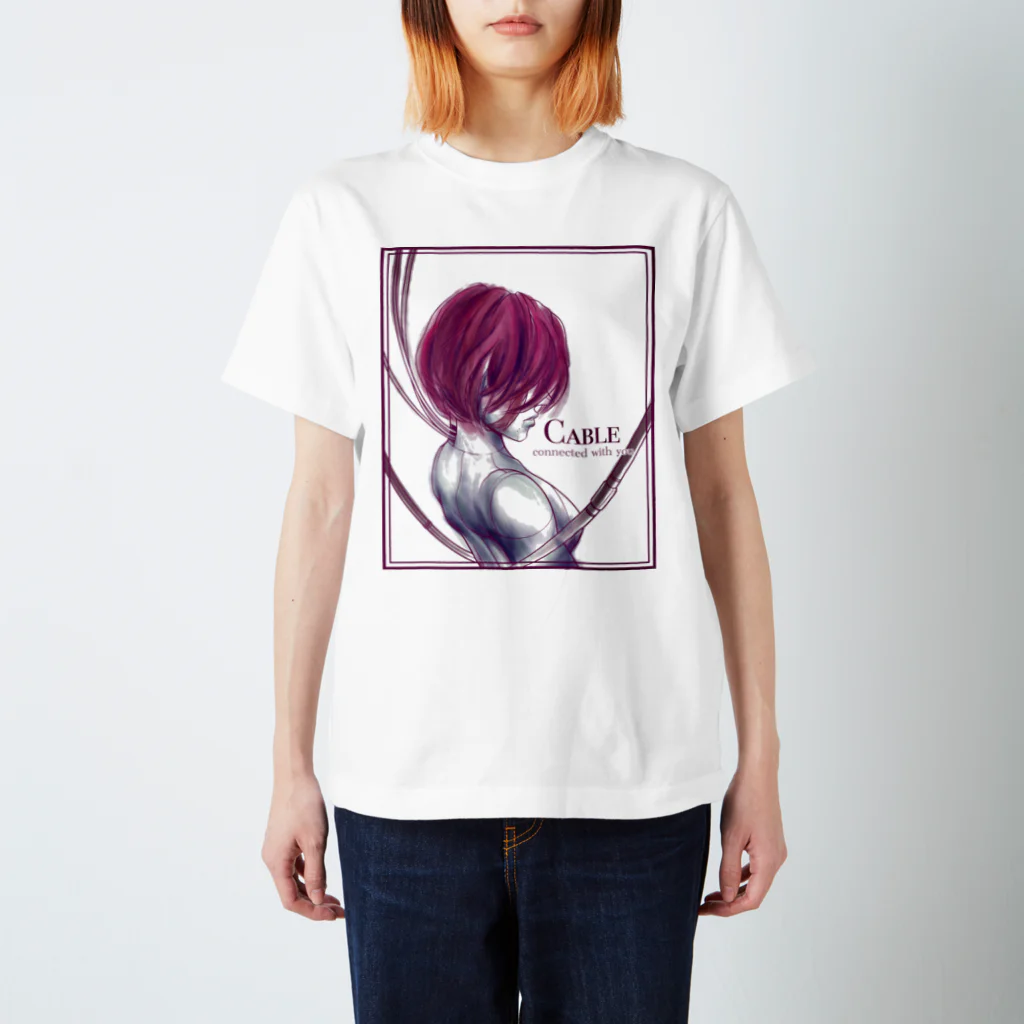 ROBOT×GIRLのConnect Regular Fit T-Shirt