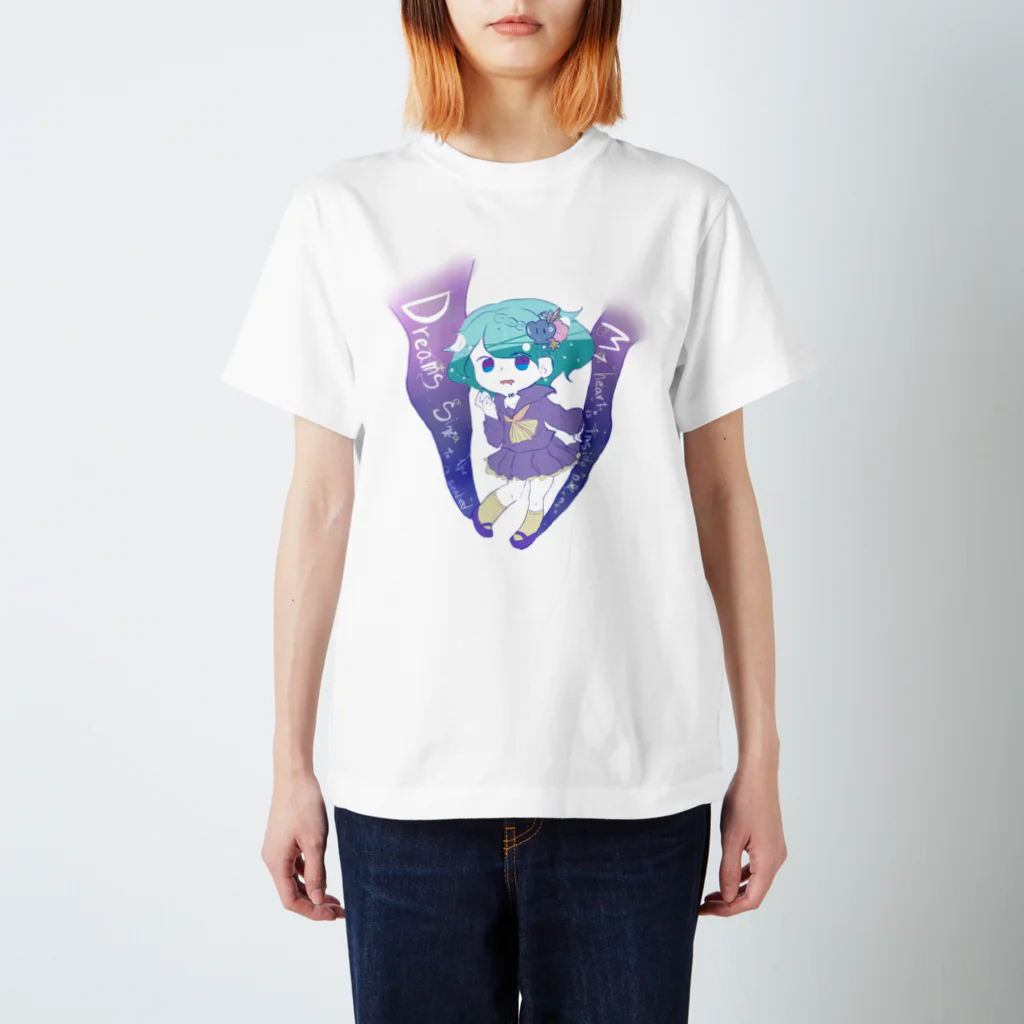 神門 鈴哉(みかど すずや)の海子ちゃん スタンダードTシャツ