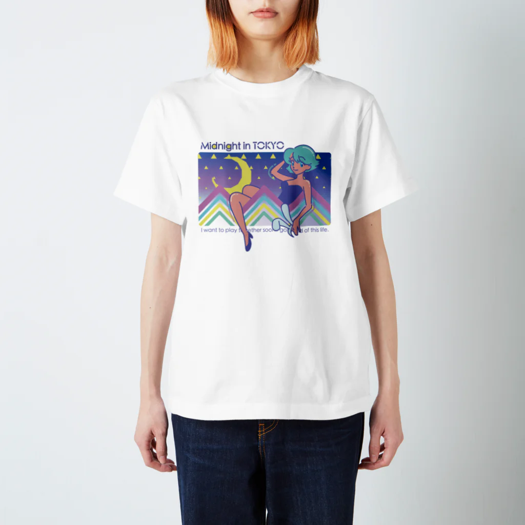 TSUKIKOU SHOP の月夜のバニーちゃん Regular Fit T-Shirt