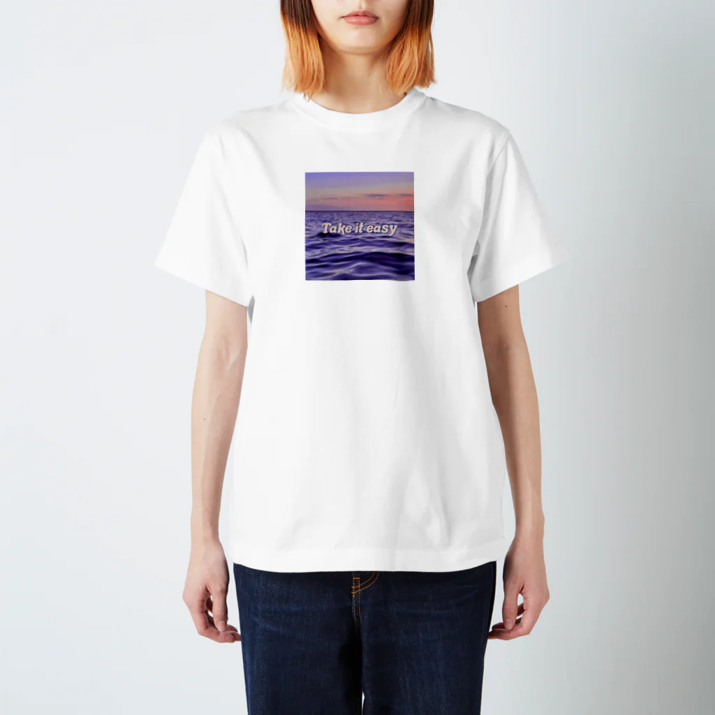 ┈︎ヒイラギ ┈︎のTake it easy. スタンダードTシャツ