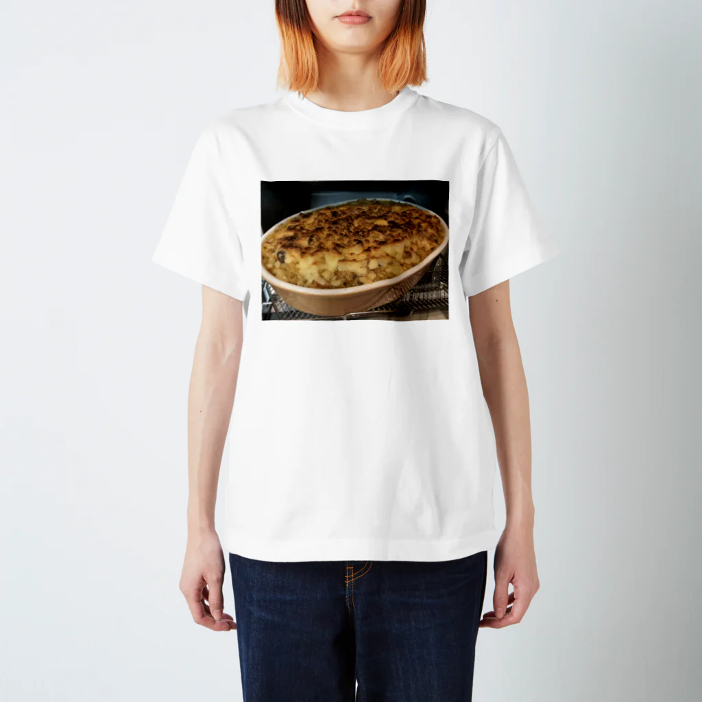 JUNK FOOD VENDORのマカロニグラタン スタンダードTシャツ