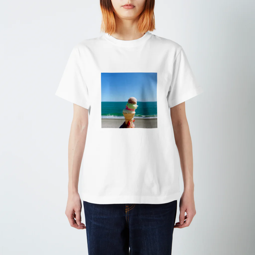 ゆっちーのice cream Regular Fit T-Shirt