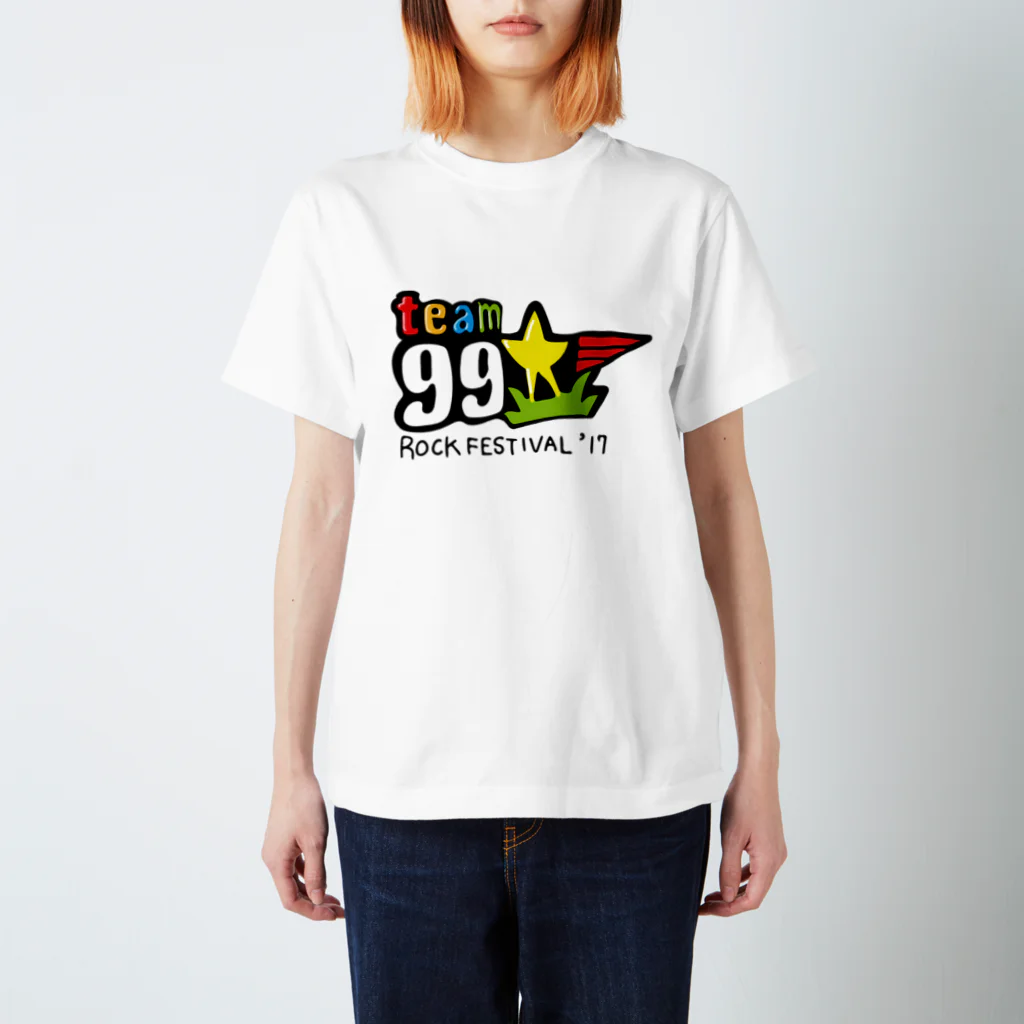 kennyのteam99 rock fes'17 スタンダードTシャツ