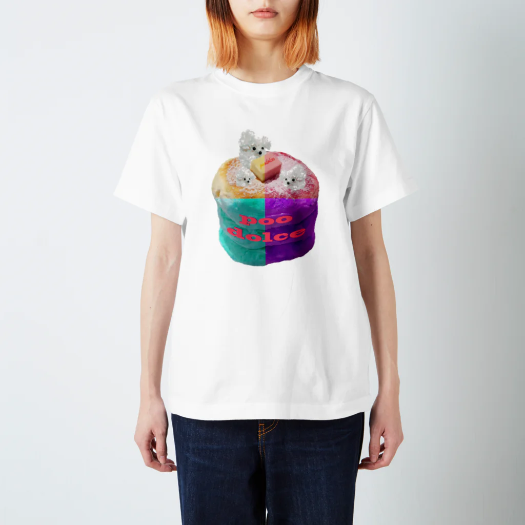 POODOLCEのpoosugar スタンダードTシャツ