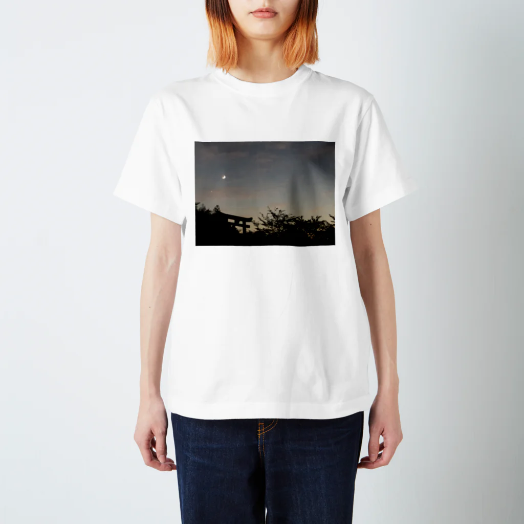 R_L_Dogsの夕闇 Regular Fit T-Shirt