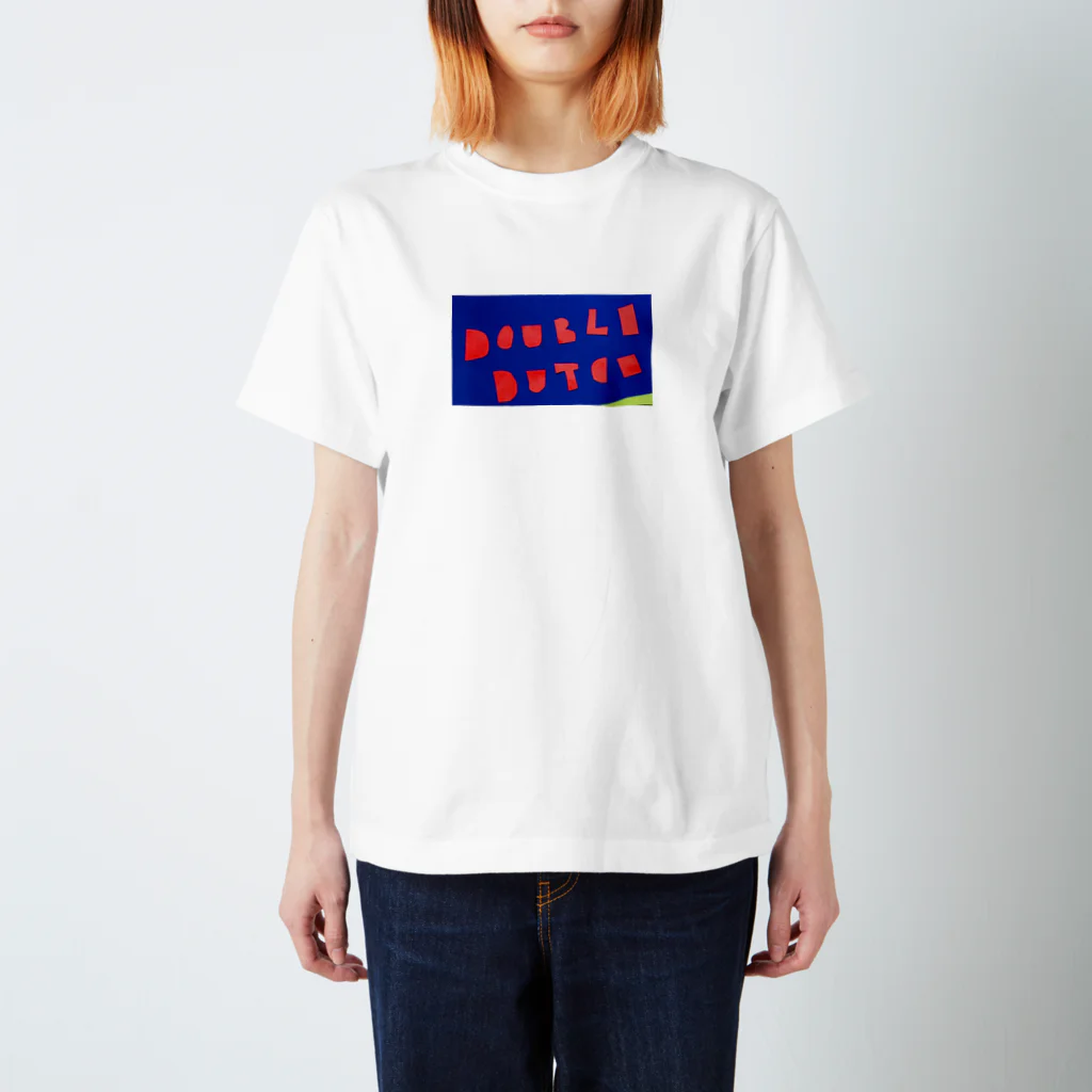 Keep on jumpingのダブルダッチ"See with you heart" Regular Fit T-Shirt