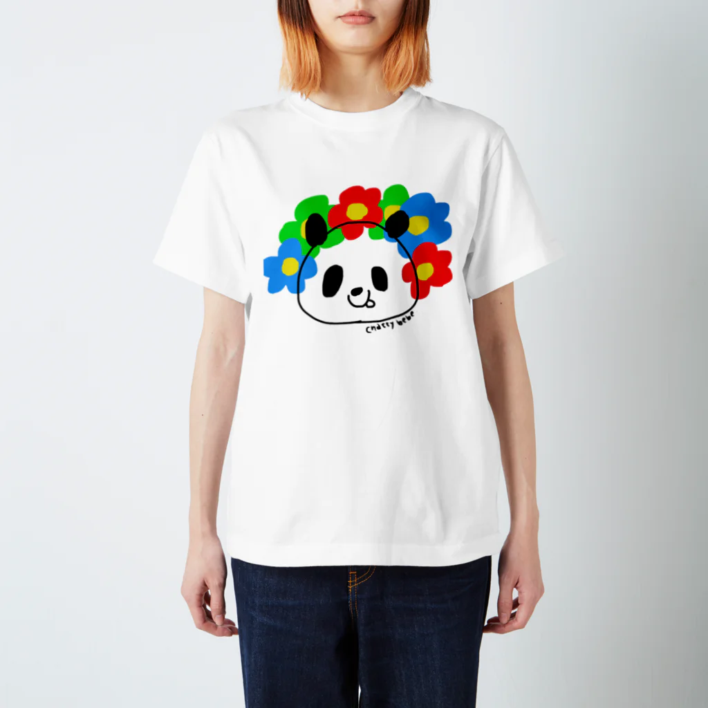 chatty bebeのchatty bebe  パンダ スタンダードTシャツ