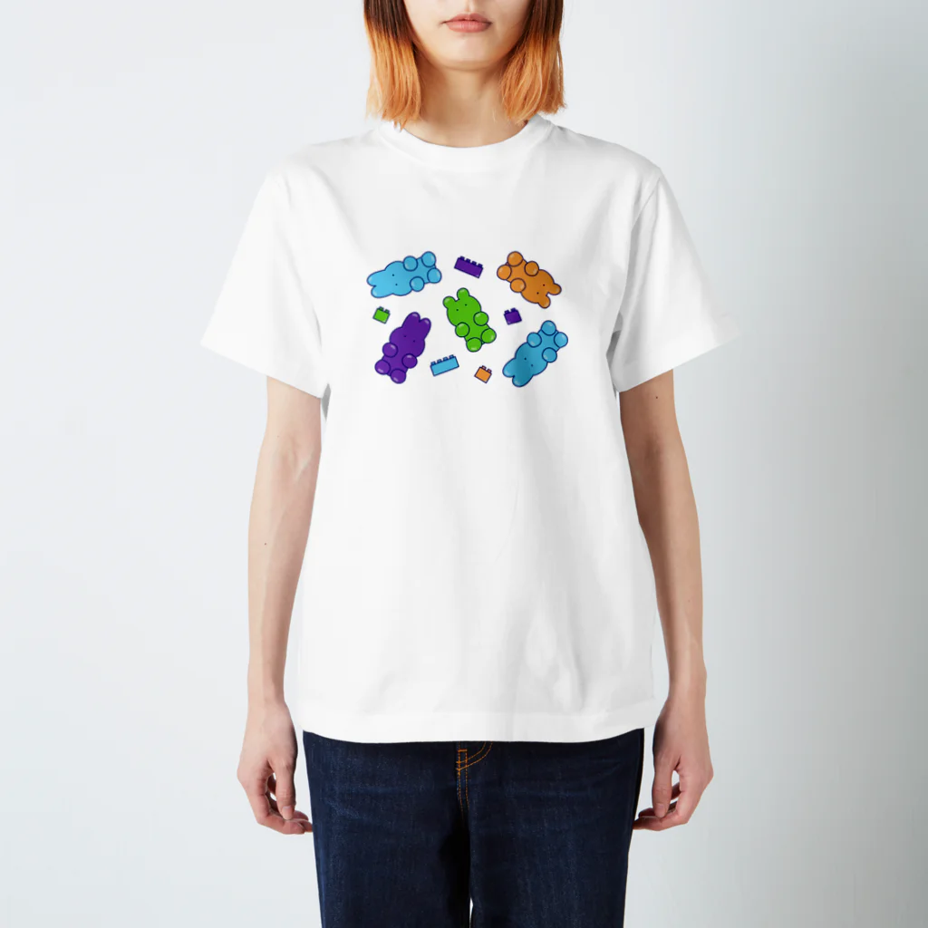 soratoのグミたち/カラフル1 Regular Fit T-Shirt