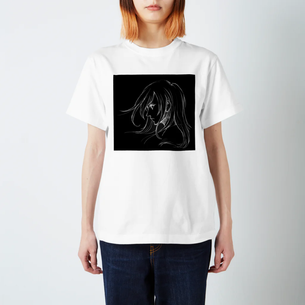 umの横顔 Regular Fit T-Shirt