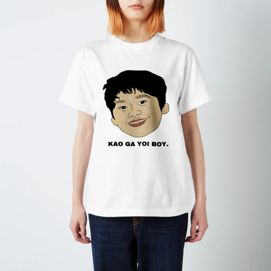 KAO GA YOI BOY.のKAO GA YOI BOY. スタンダードTシャツ