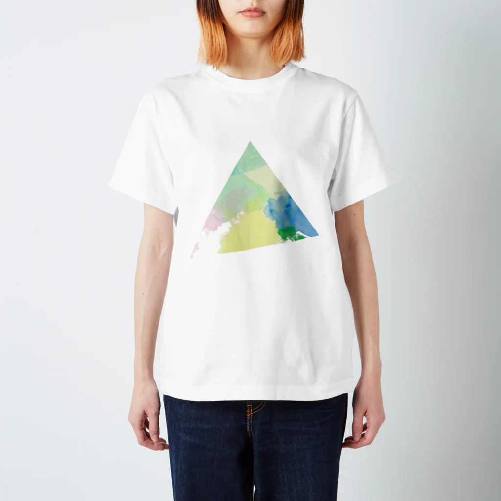 yrk.の水彩▲朝日 Regular Fit T-Shirt