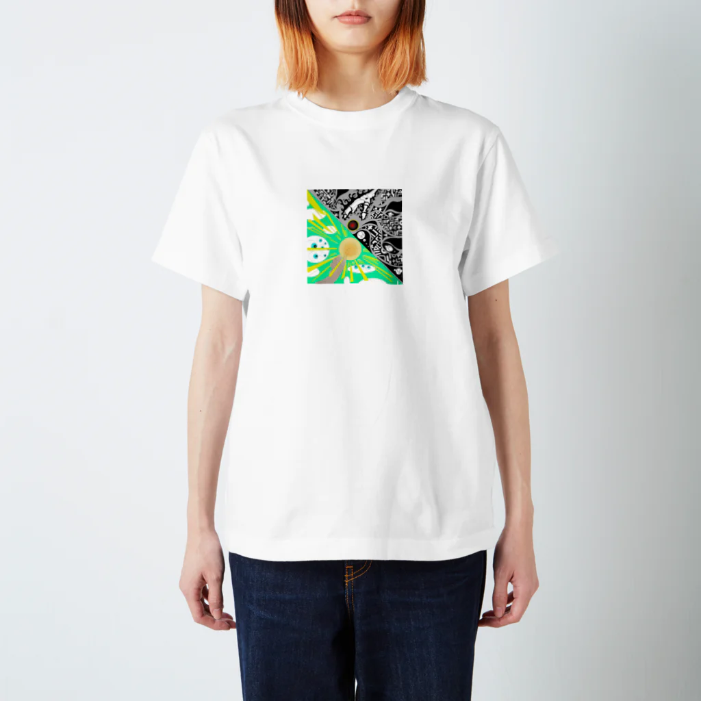 aiooonの天使VS悪魔 スタンダードTシャツ