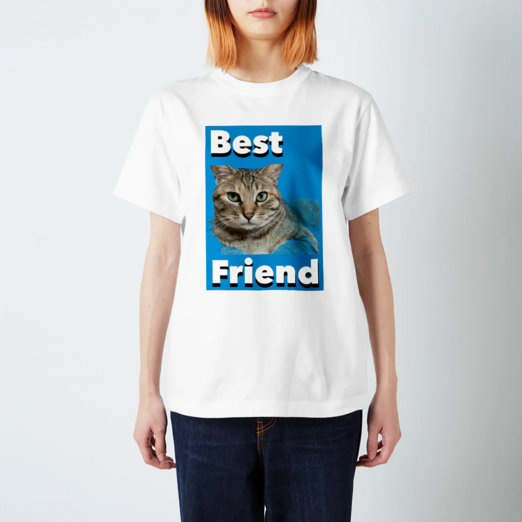 保護猫Dotcham City のBest Friend  スタンダードTシャツ