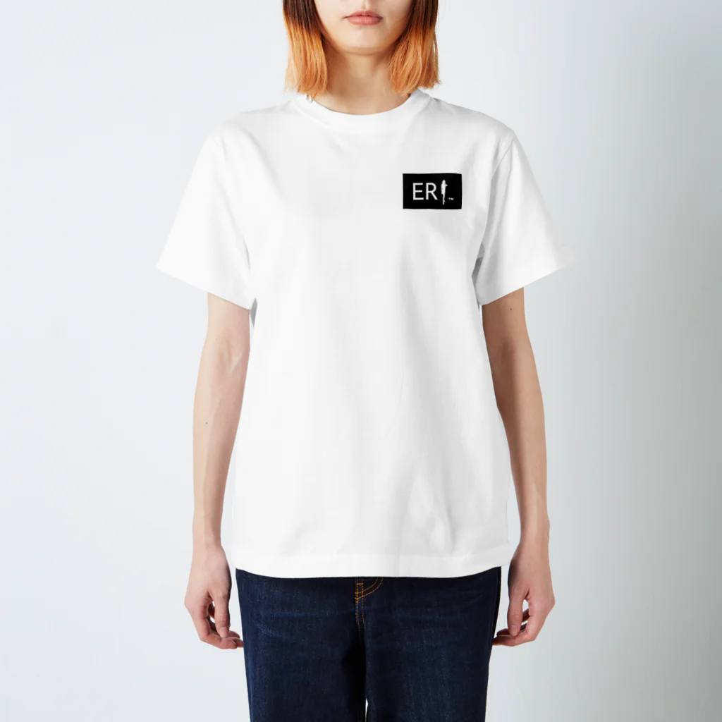 ERIのERI Boxロゴ ホワイト Regular Fit T-Shirt
