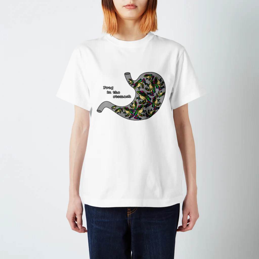 TARORIMOのFrog inthe stomach スタンダードTシャツ