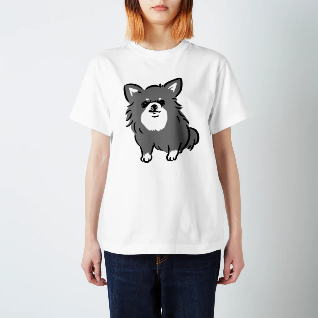 ぺろぺろぺろぺろ【せいこせんせい】のチワワ警戒中　ブタックタン【せいこせんせい】 Regular Fit T-Shirt