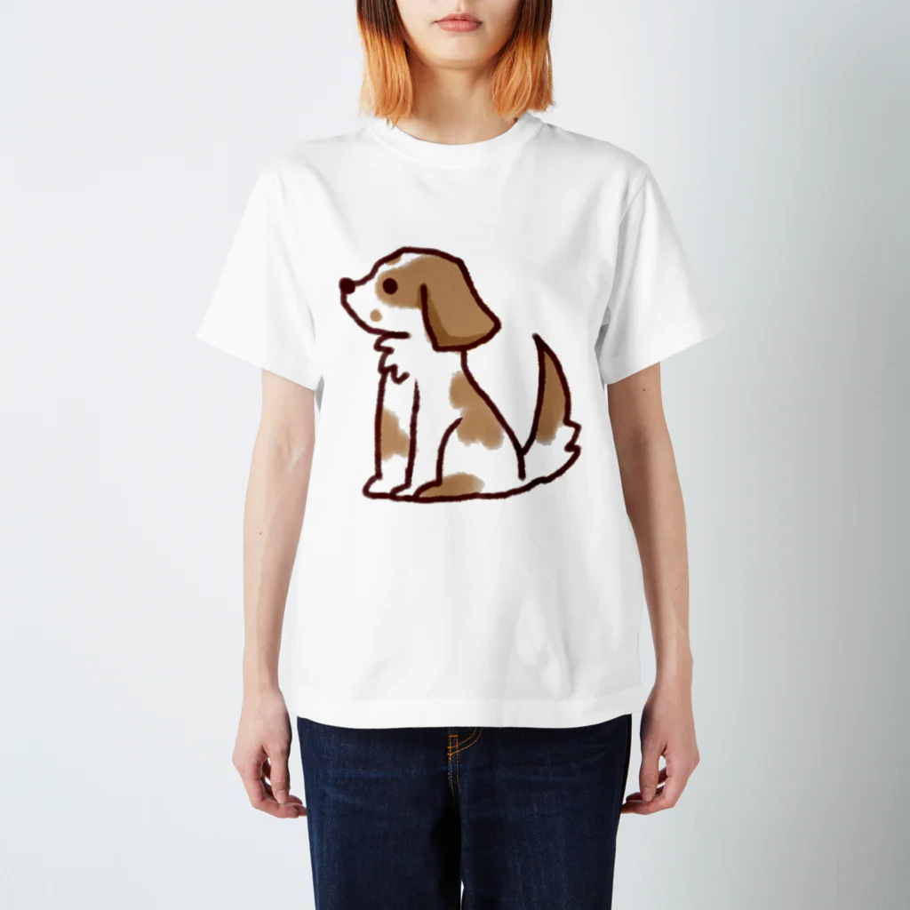 キャバリアわんこのキャバリアわんこ(ブレンハイム) Regular Fit T-Shirt