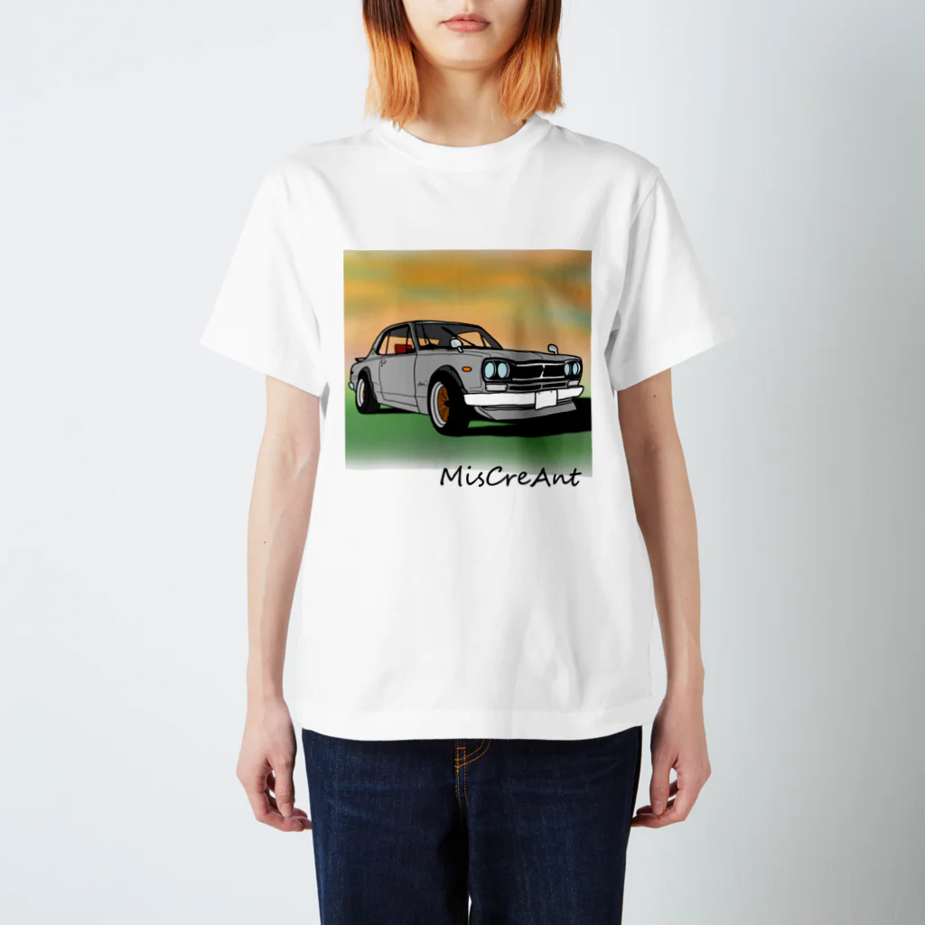 MisCreAntミスクリアントの旧車好き スタンダードTシャツ