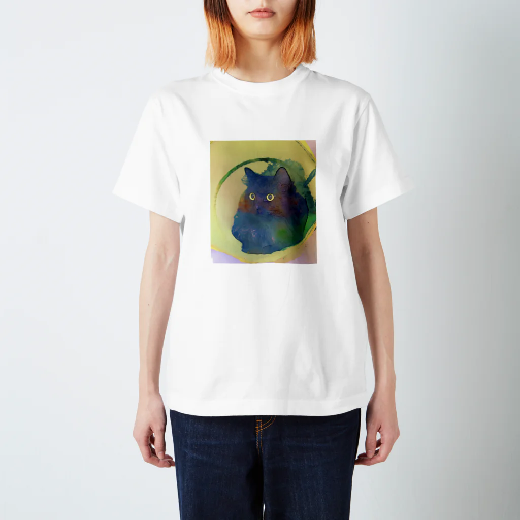 スケキヨ🐾の黒猫ジジくん　シリーズ3 Regular Fit T-Shirt