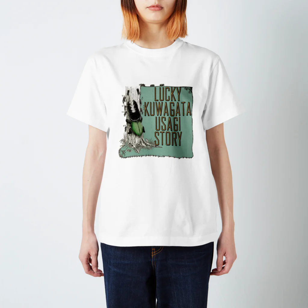 FINCH LIQUEUR RECORDSのクワガタウサギＴＯＰ スタンダードTシャツ