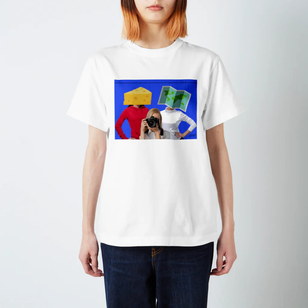 【 M DESIGN 】のハイ、チーズ！ スタンダードTシャツ