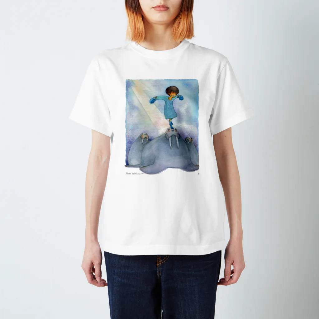 designfolioの大村せつAlaska_02 Regular Fit T-Shirt