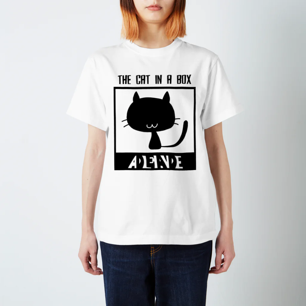 おち研のシュレディンガーの黒猫 スタンダードTシャツ