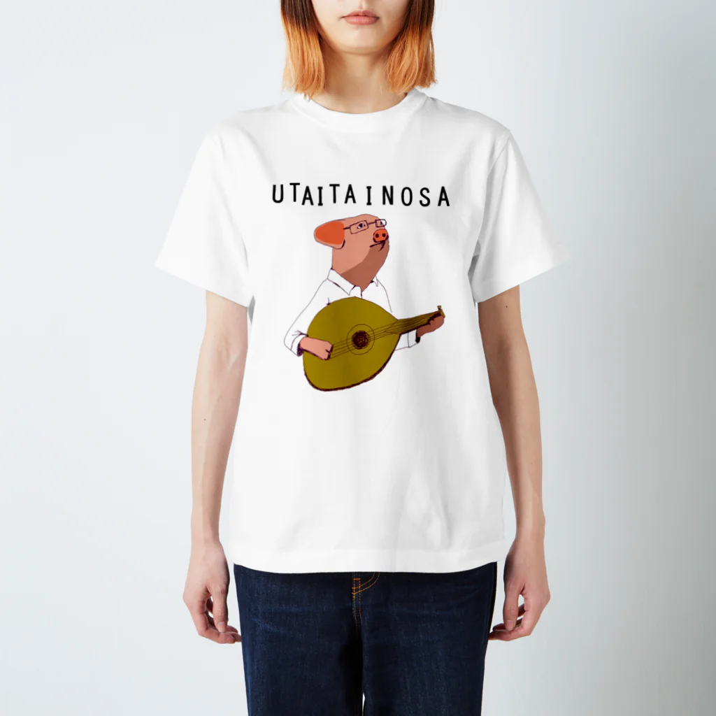 NIKORASU GOのライブデザイン「うたいたいのさ」 Regular Fit T-Shirt