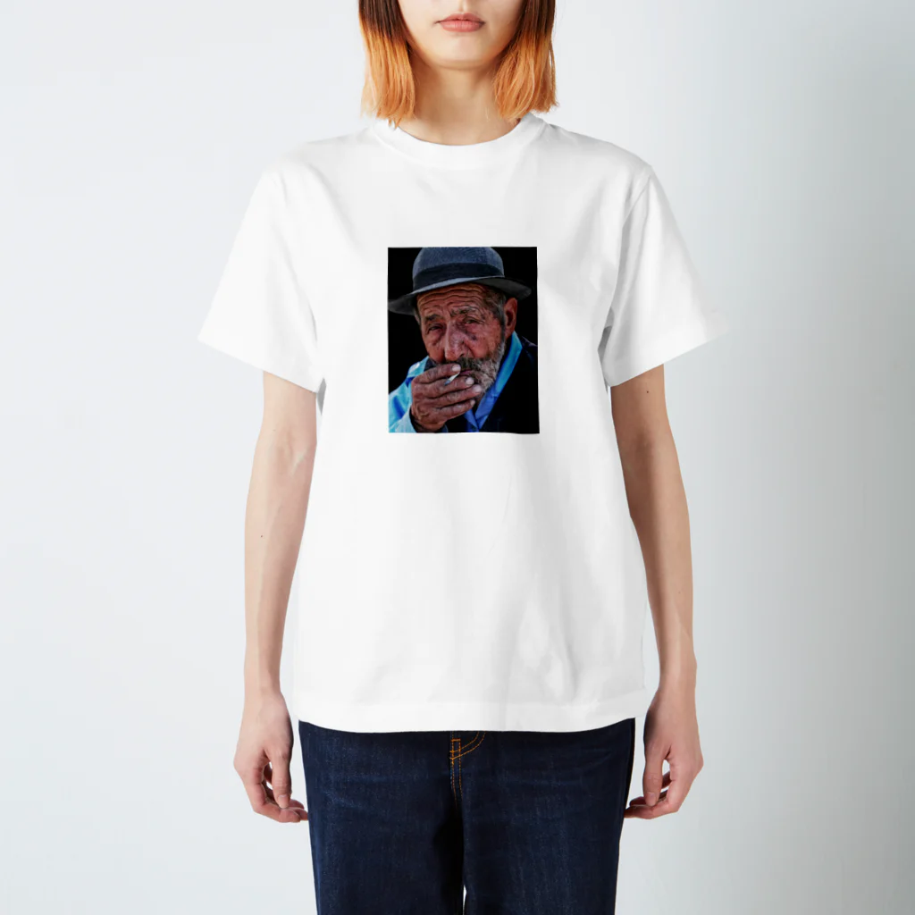 hplkjnyのおじいちゃん Regular Fit T-Shirt
