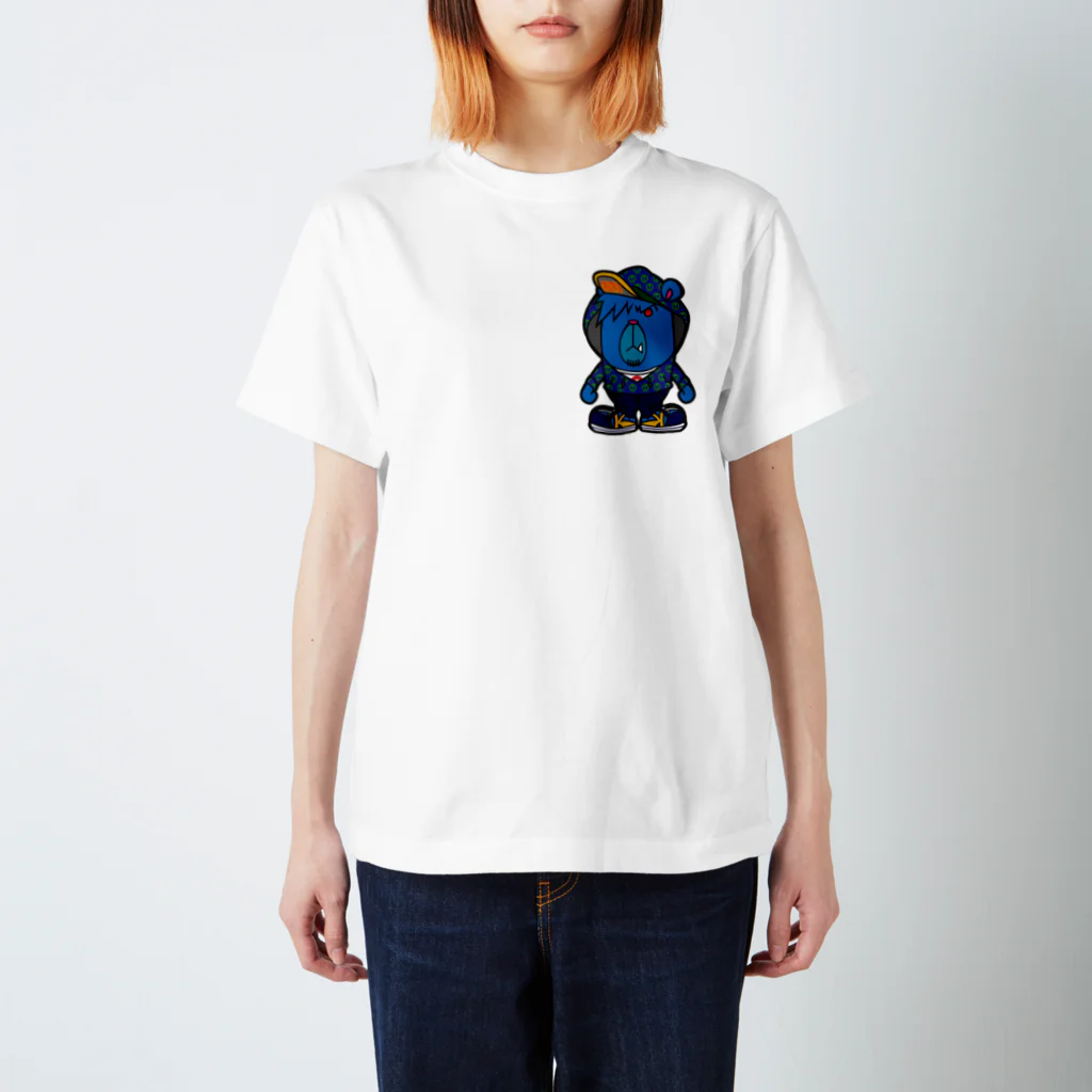 DRAGON FACTORYのBLUE BEAR スタンダードTシャツ