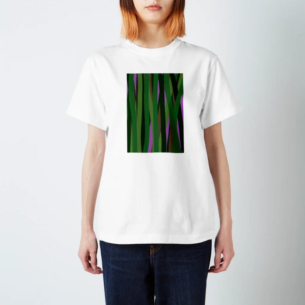 >>>>> Abstractive SERIES <<<<<のbosquet Regular Fit T-Shirt