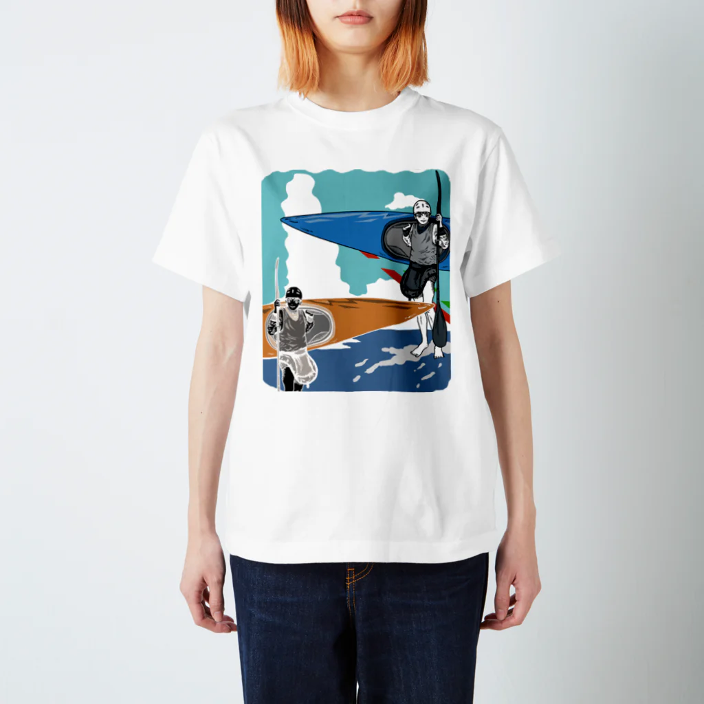 CK & outdoorマガジン店のカヤッカーず　カラー スタンダードTシャツ