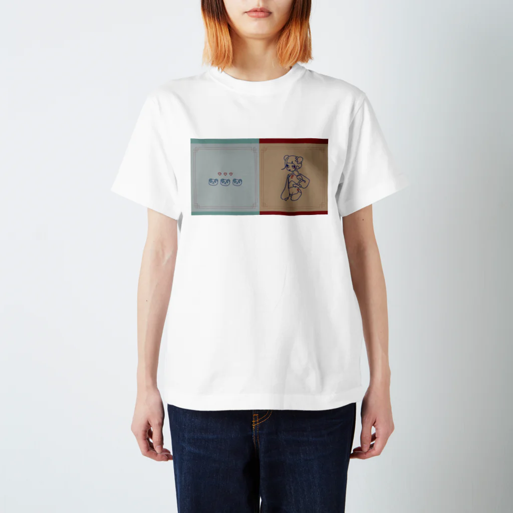 1945_hgのgirl Regular Fit T-Shirt