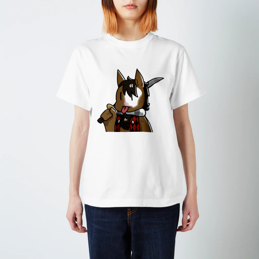 こび2号🐴の謙信公Tシャツ。 スタンダードTシャツ